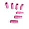Different kinds of pink eramic nozzle for wp17/18/26 