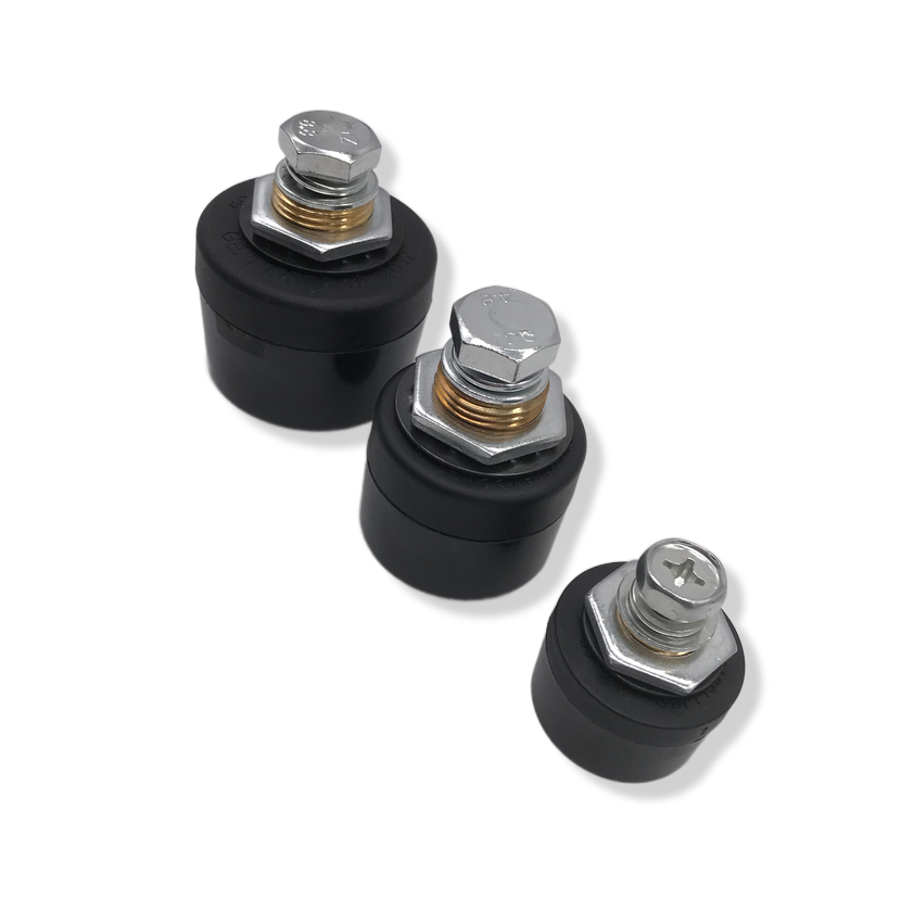 different size of cable joint tig welding parts cable connector male and female