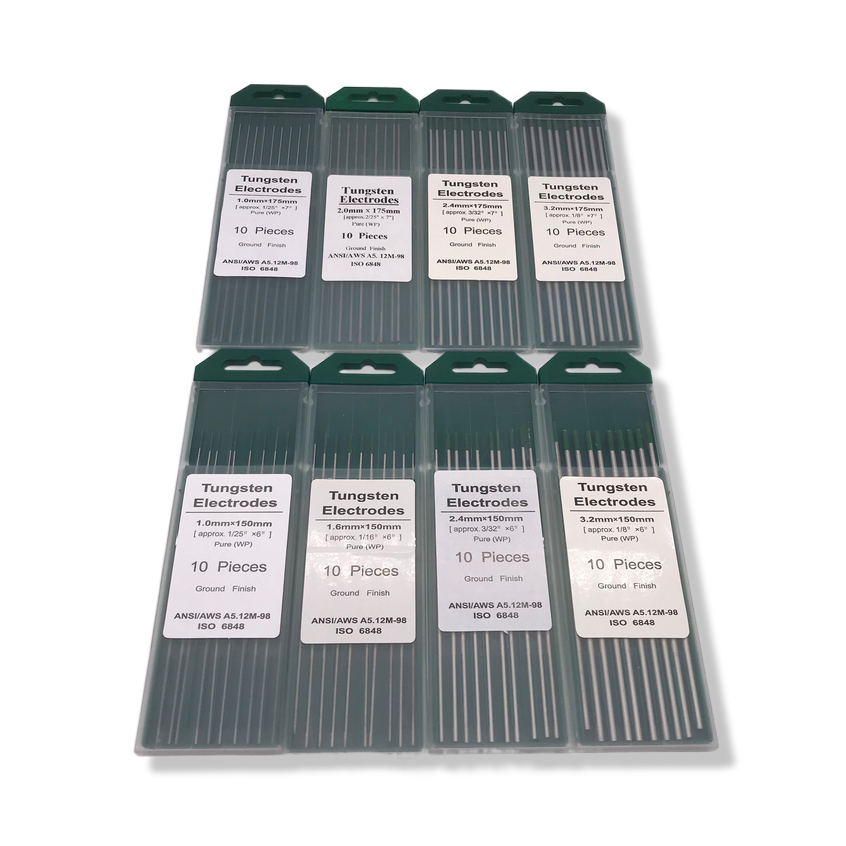 green tungsten rods accessories WP welding electrode for wp tig torch
